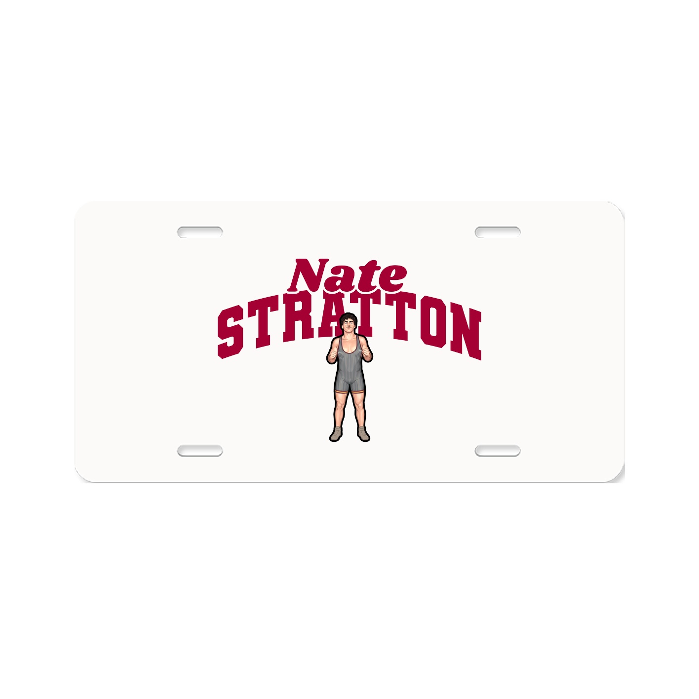 License Plate — Signature Arch in Classic