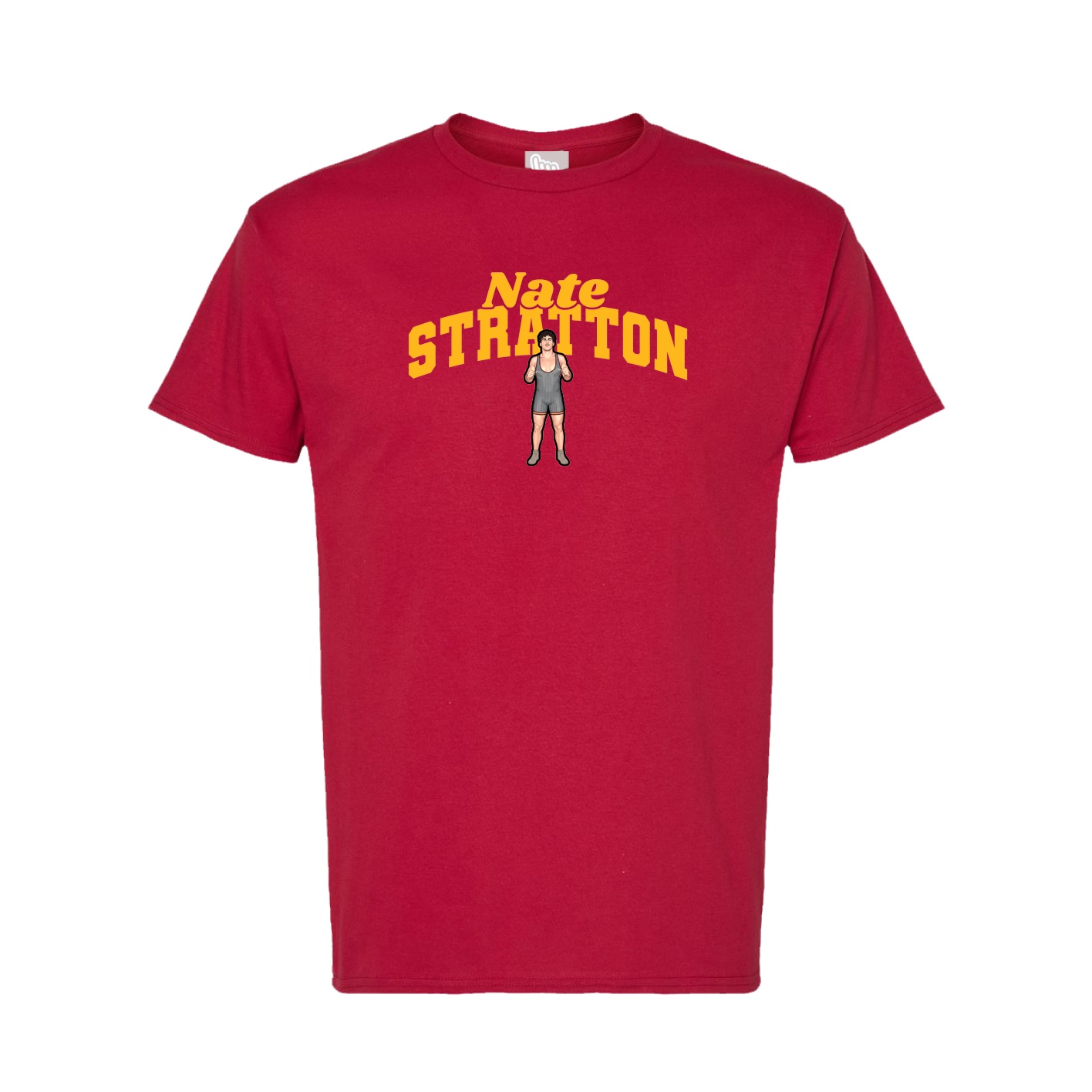 Tee — Signature Arch in Crimson