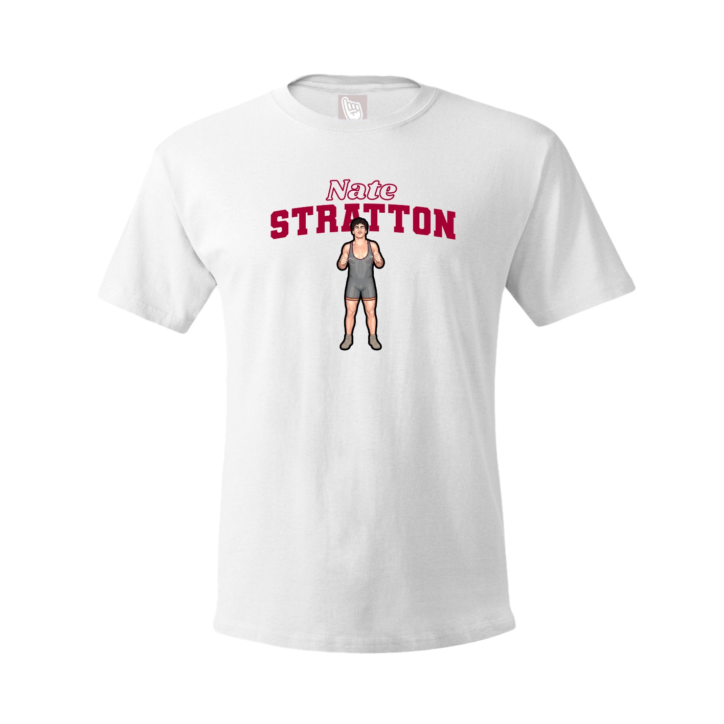 Tee — Name Arch in White