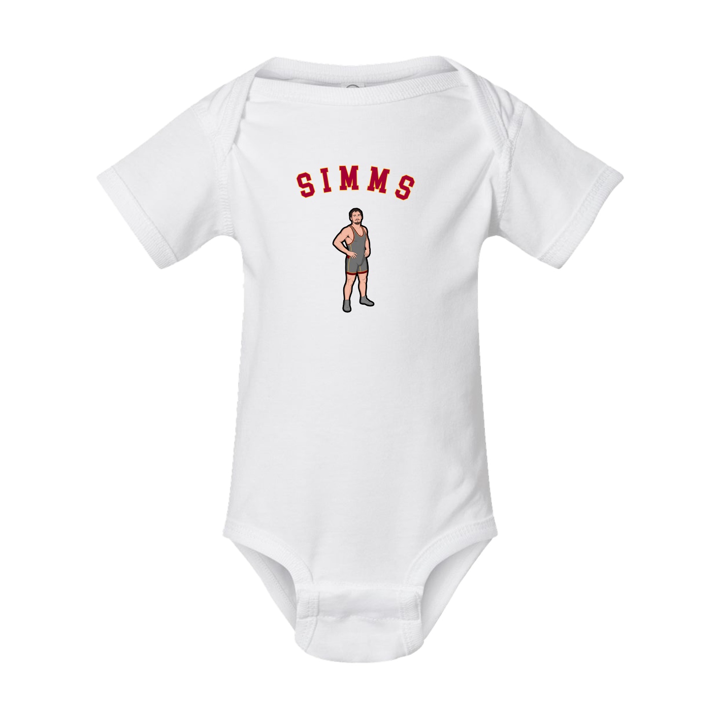Baby Onesie — Shirsey Arch in White