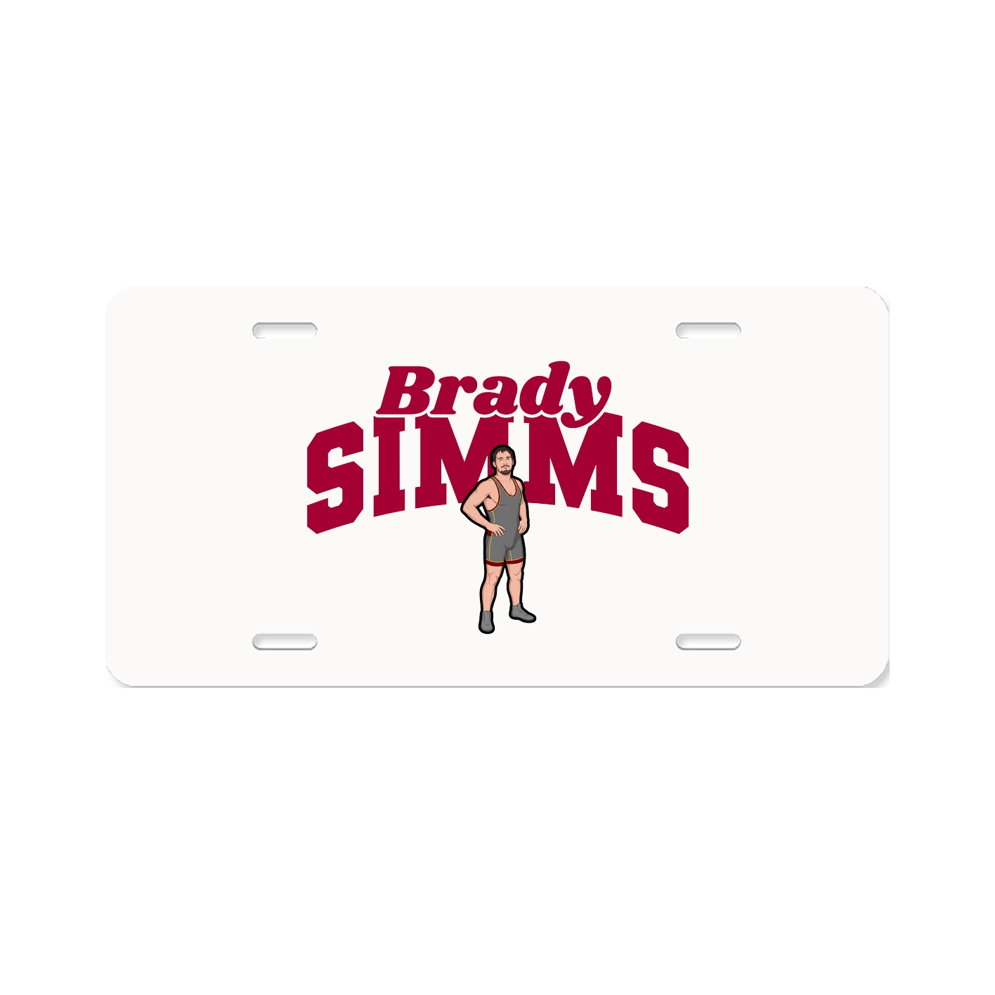License Plate — Signature Arch in Classic