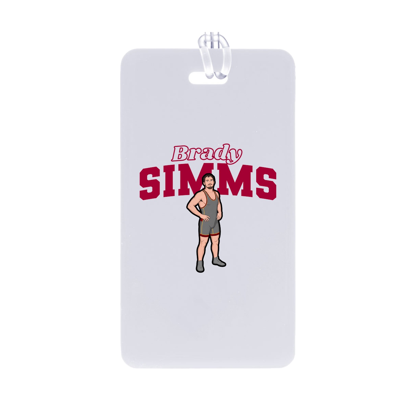 Bag Tag — Name Arch in Classic