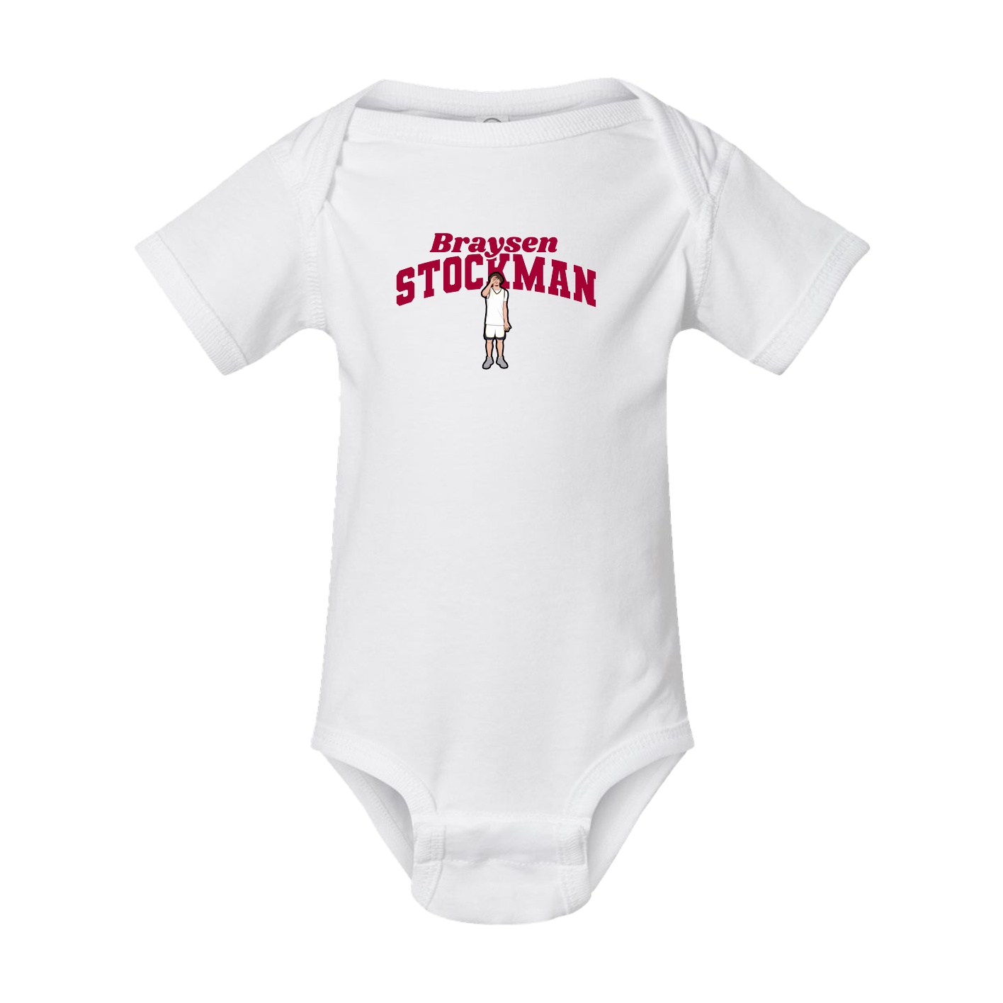 Baby Onesie — Signature Arch in White