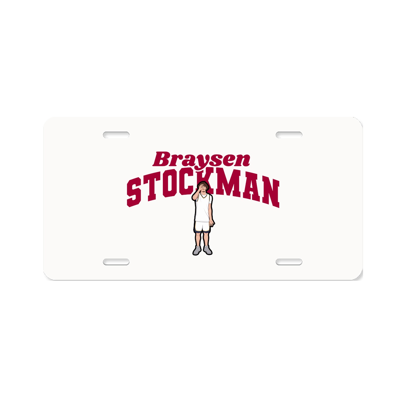 License Plate — Signature Arch in Classic