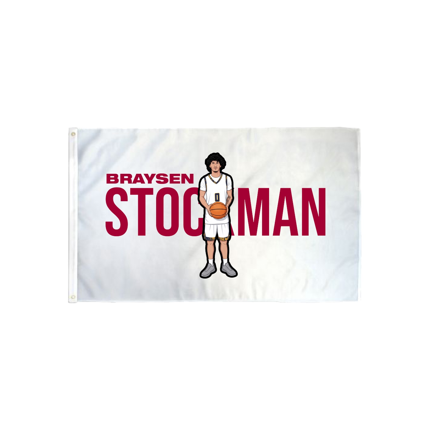 3x5 Flag — Player Name in Classic
