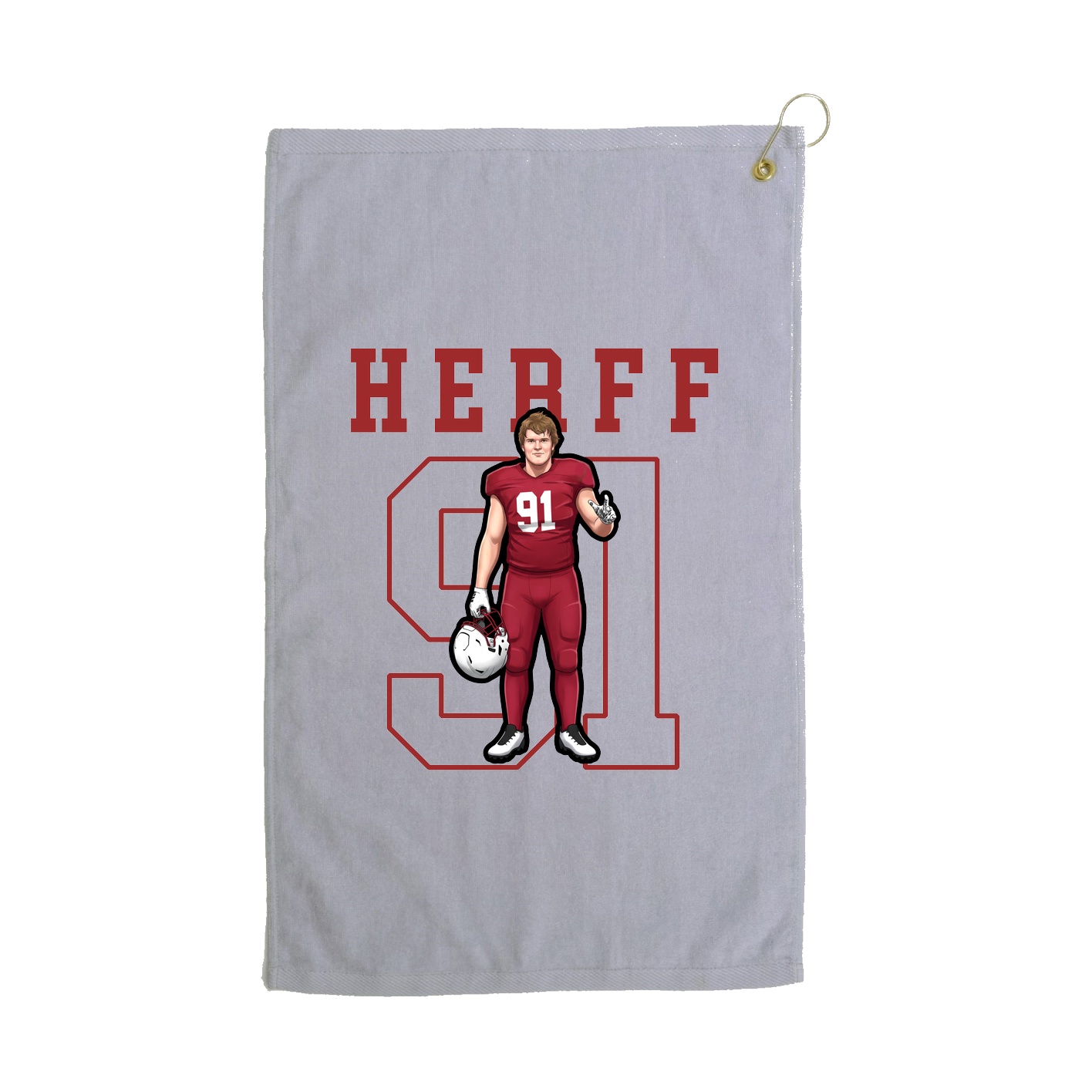 Terry Velour Golf Towel