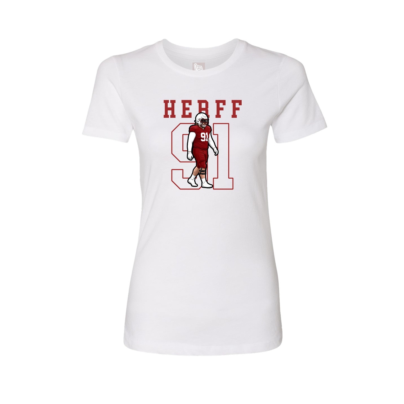 Fitted Women's Tee — Shirsey in White