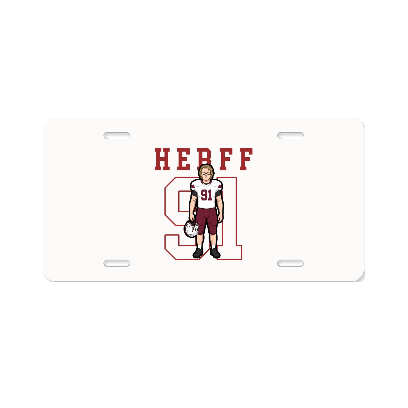 License Plate — Shirsey in Classic