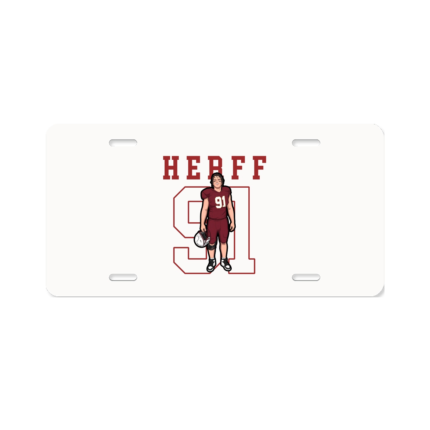 License Plate — Shirsey in Classic