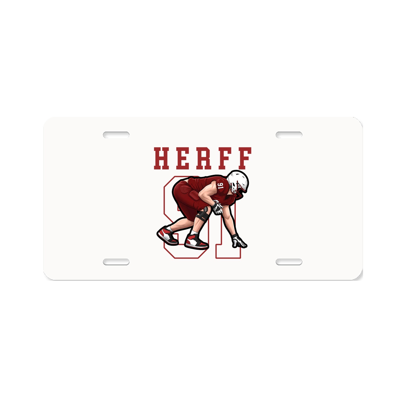 License Plate — Shirsey in Classic