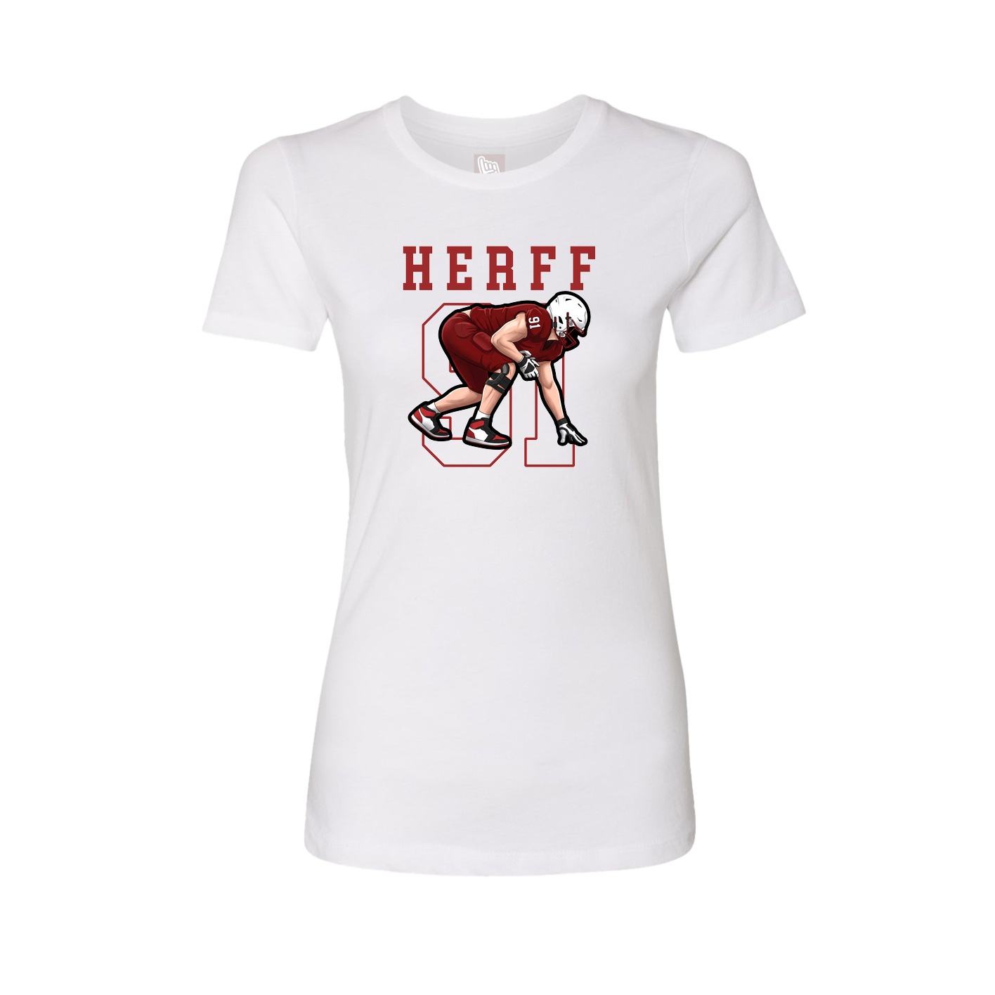 Fitted Women's Tee — Shirsey in White