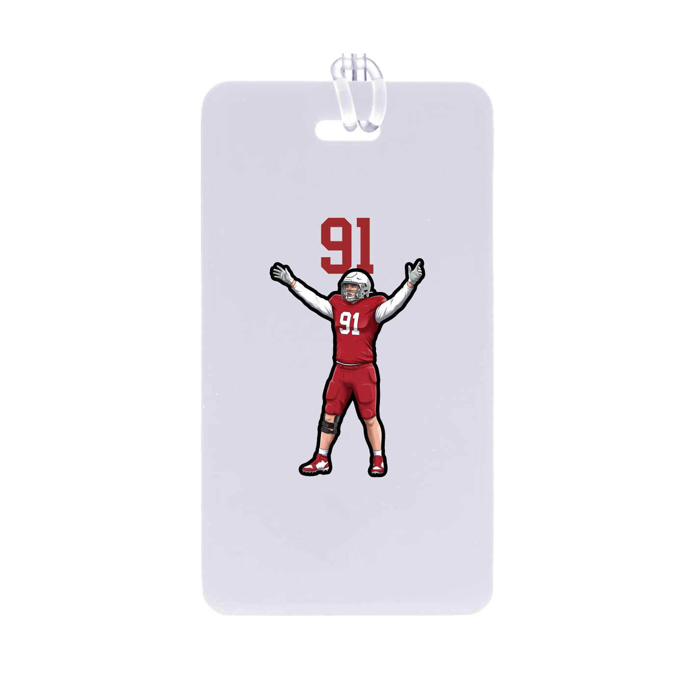 Bag Tag — Number Top in Classic