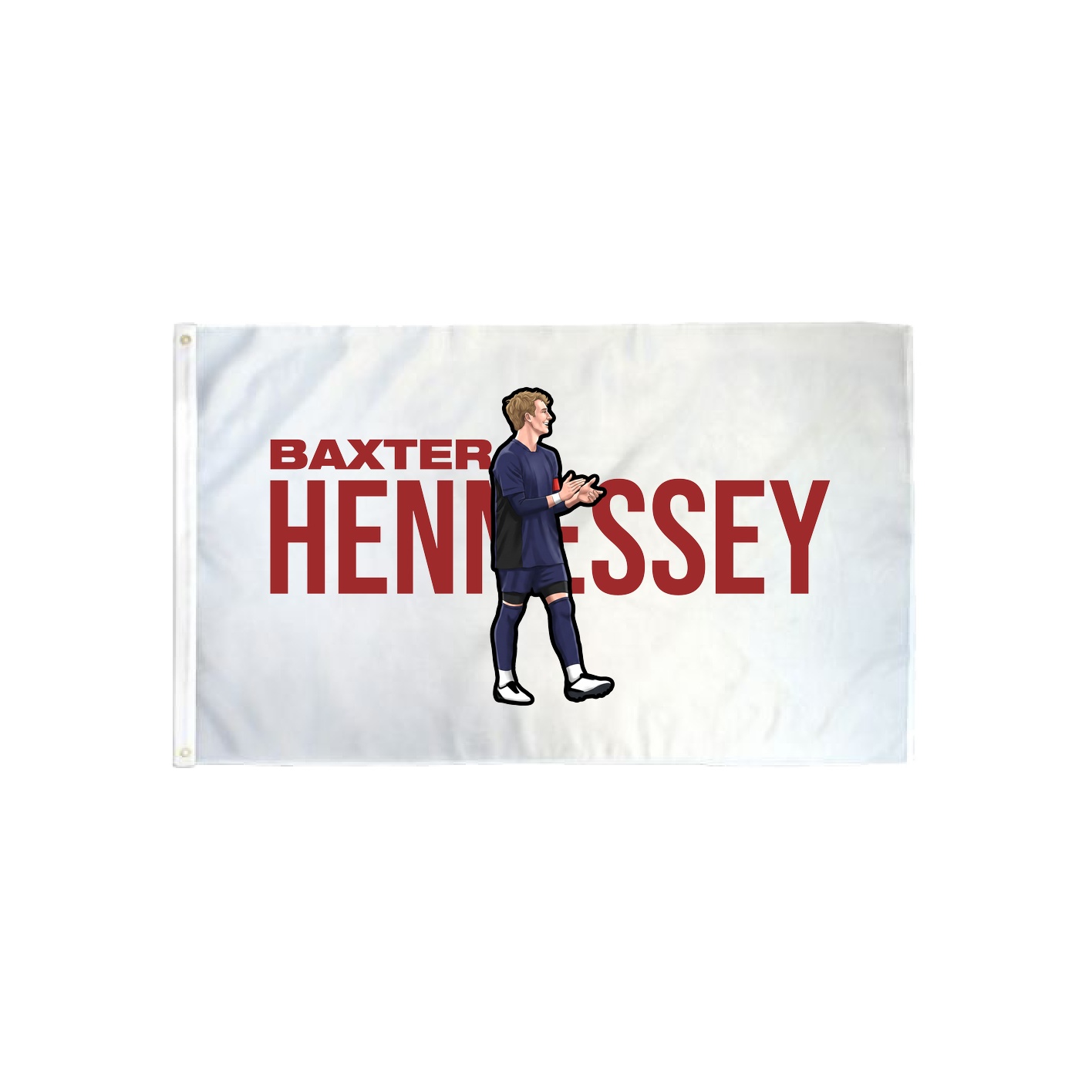 3x5 Flag — Player Name in Classic