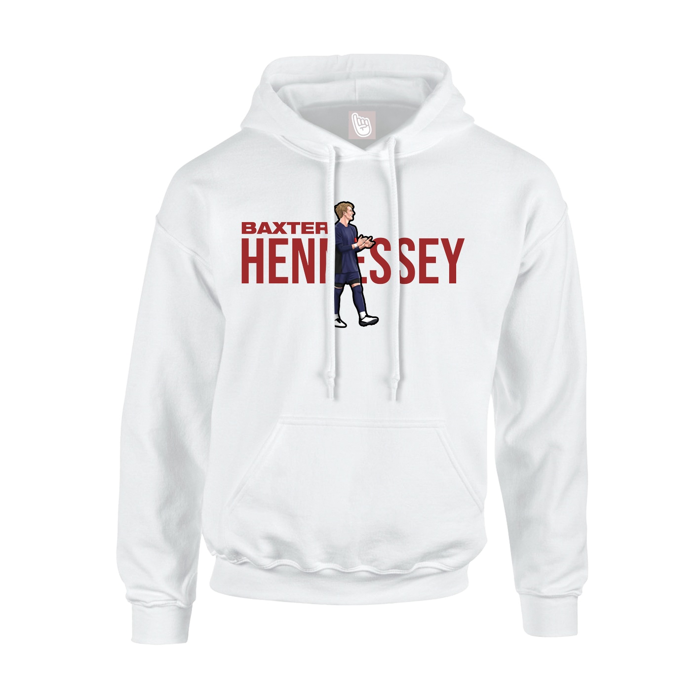Hoodie — Player Name in White