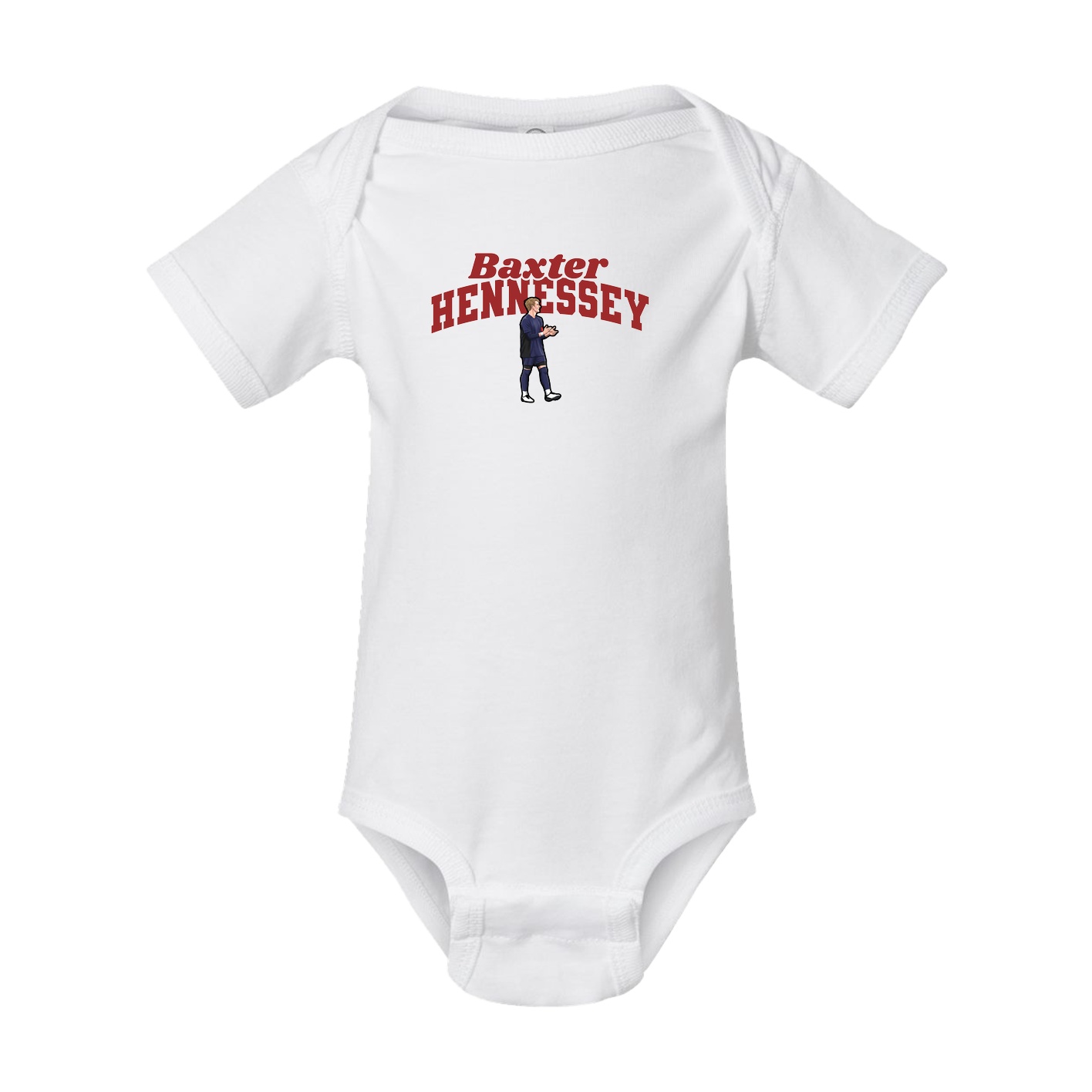 Baby Onesie — Signature Arch in White