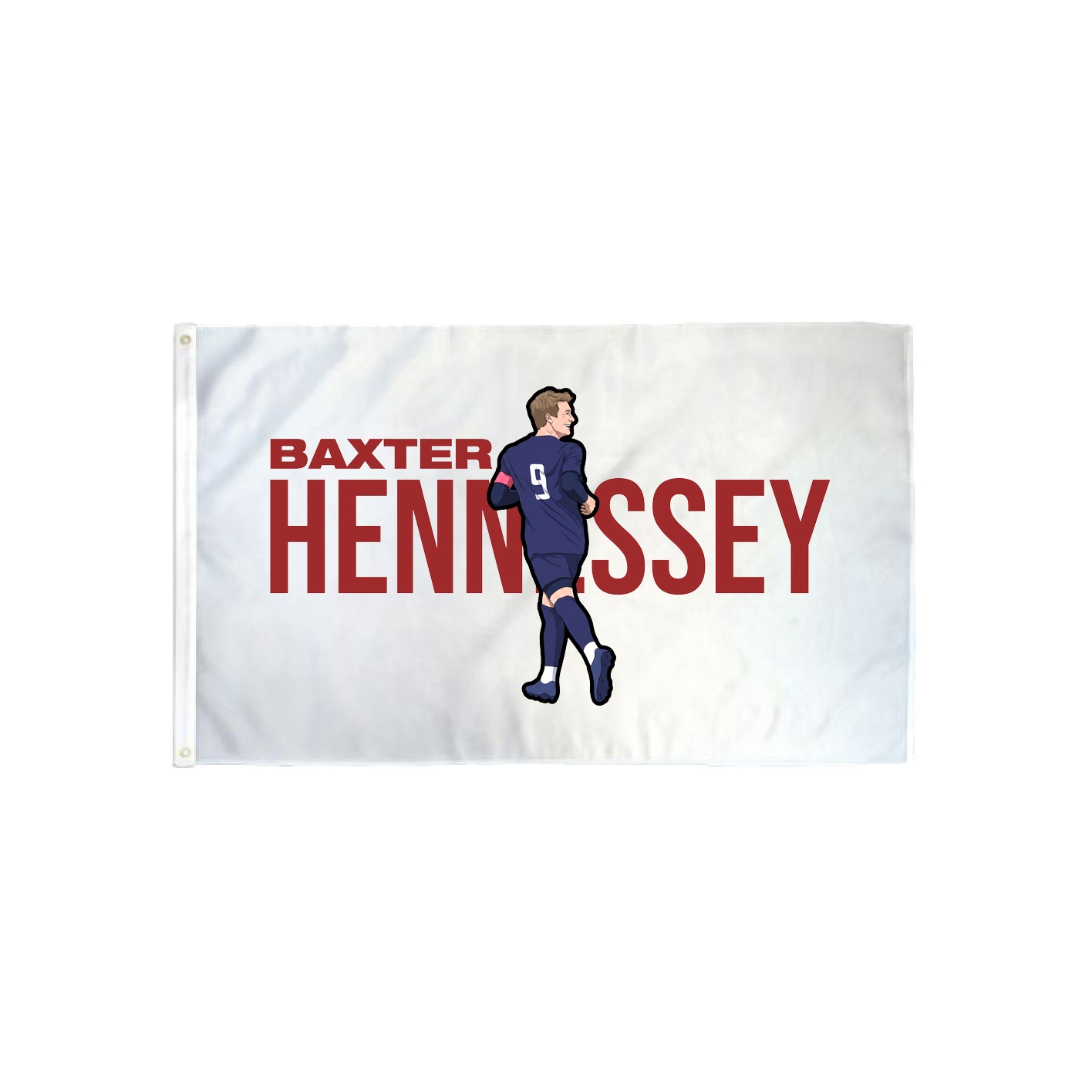 3x5 Flag — Player Name in Classic