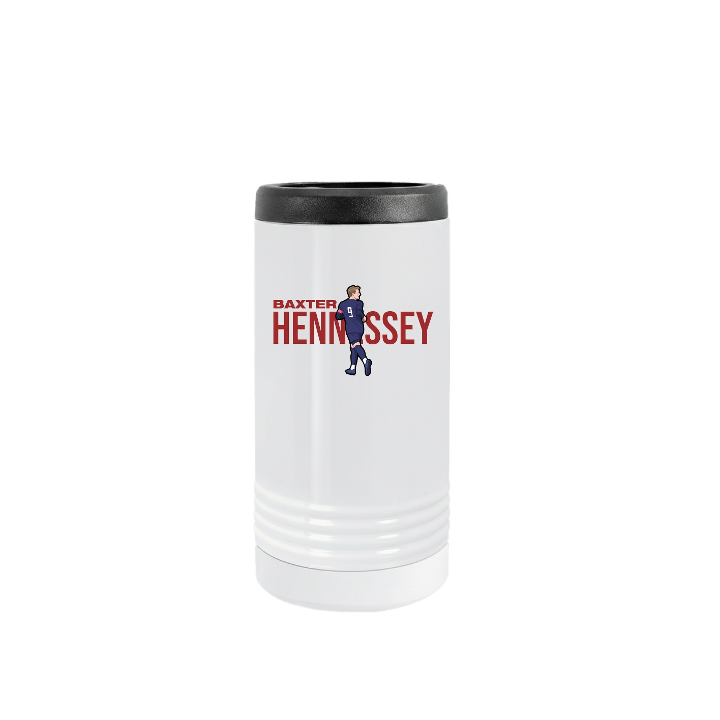 Slim Beverage Holder — Player Name in White
