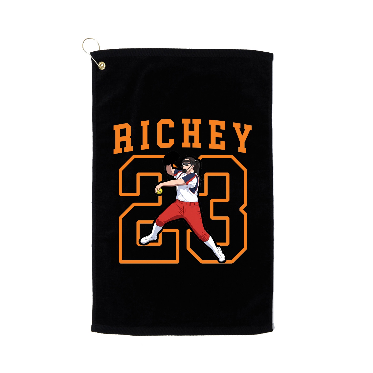 Golf Towel — Shirsey in Black