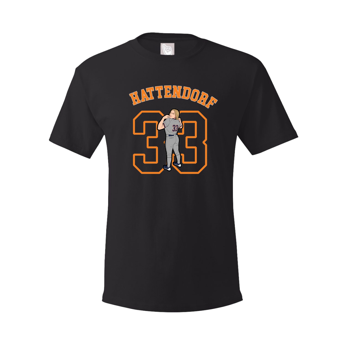 Tee — Shirsey Arch in Black