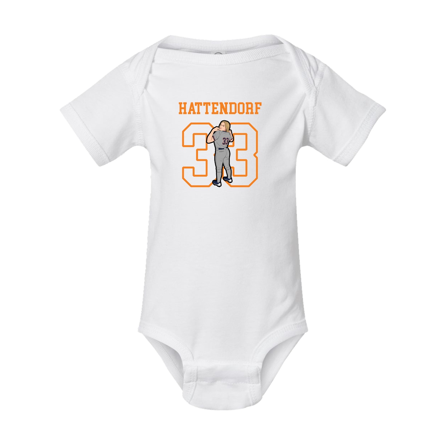 Baby Onesie — Shirsey in White