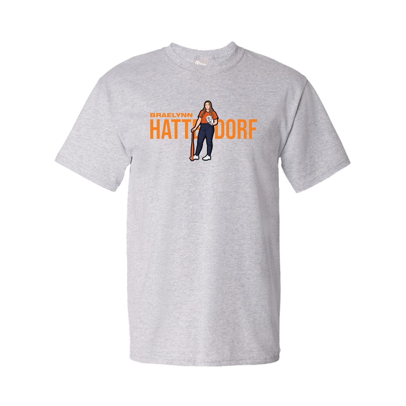 Tee — Player Name in Grey