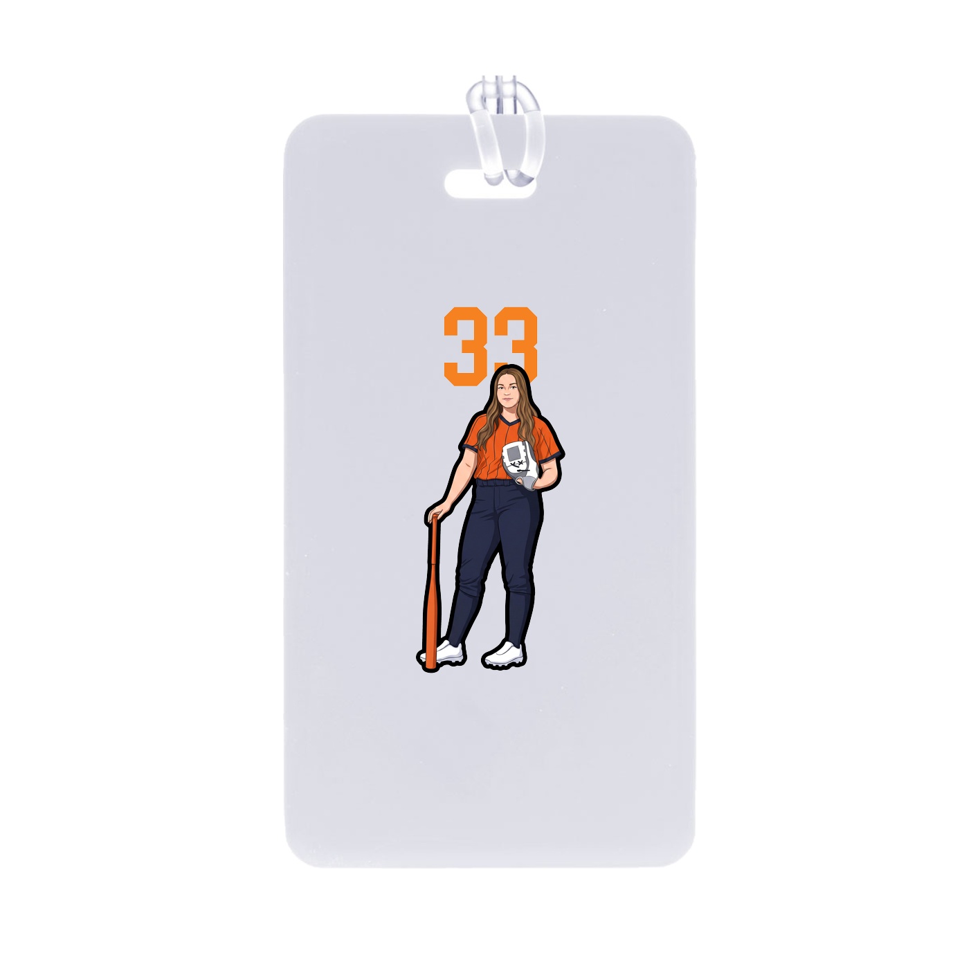 Bag Tag — Number Top in Classic