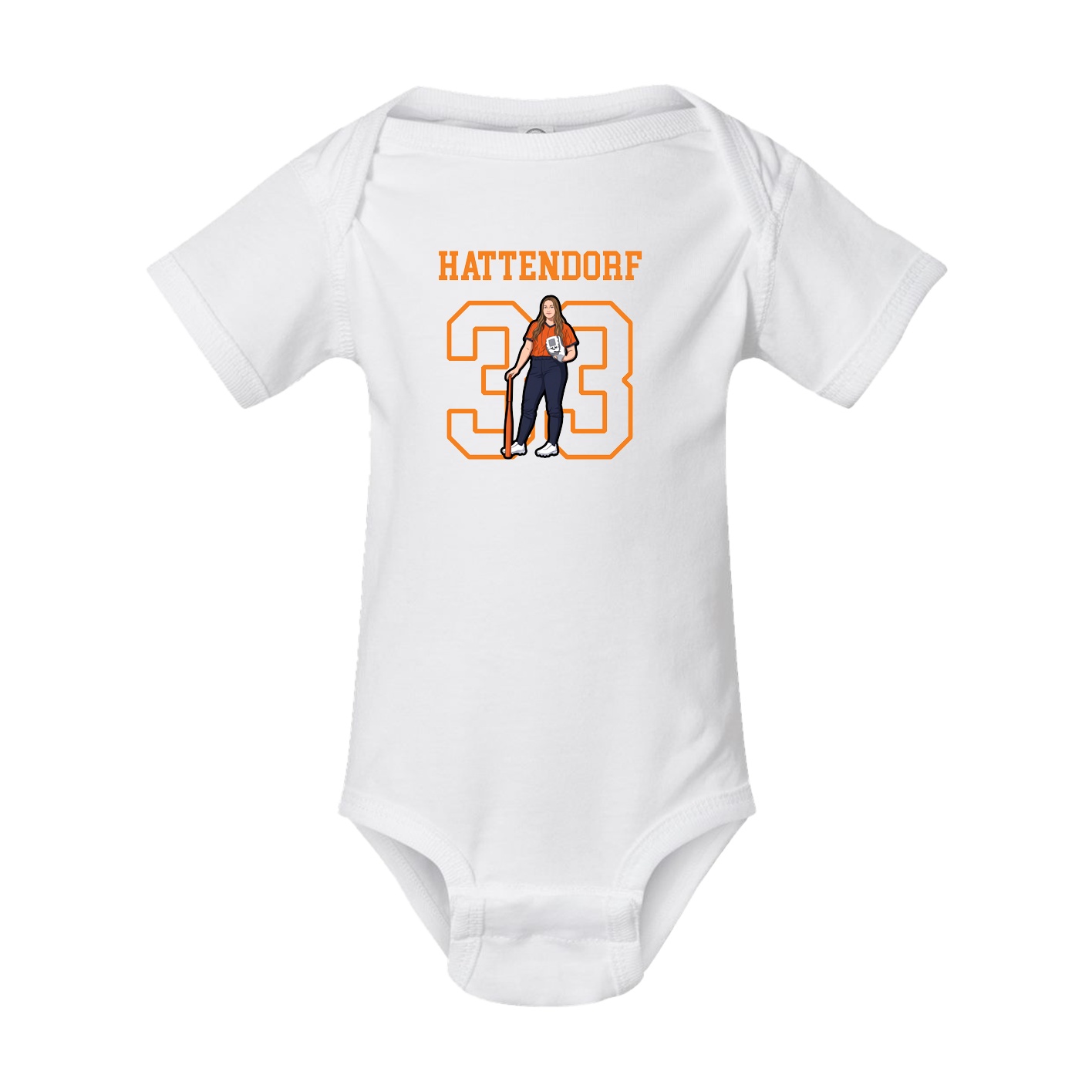 Baby Onesie — Shirsey in White