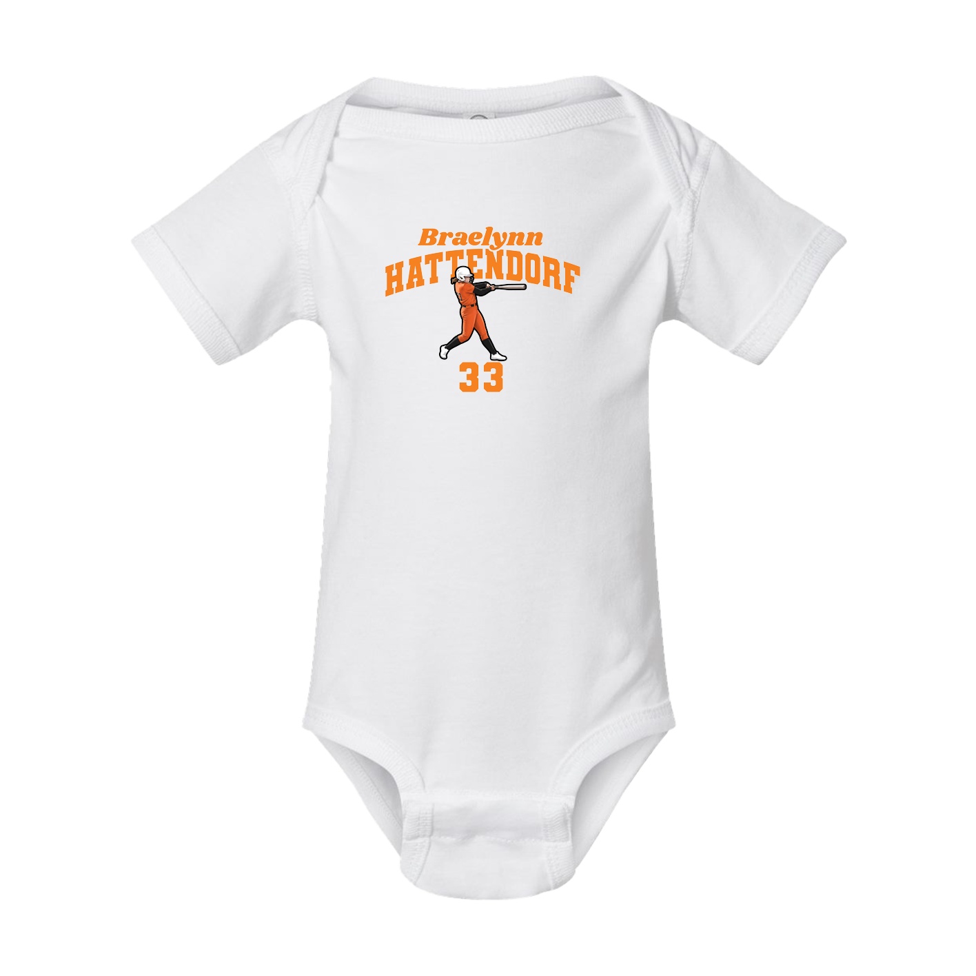 Baby Onesie — Signature Arch in White