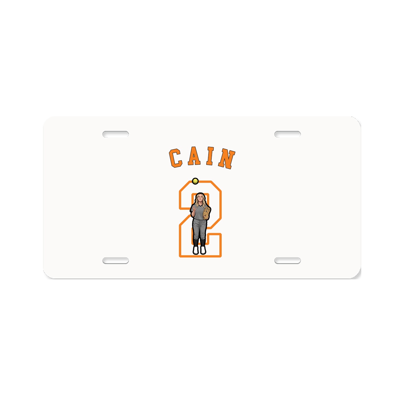 License Plate — Shirsey Arch in Classic