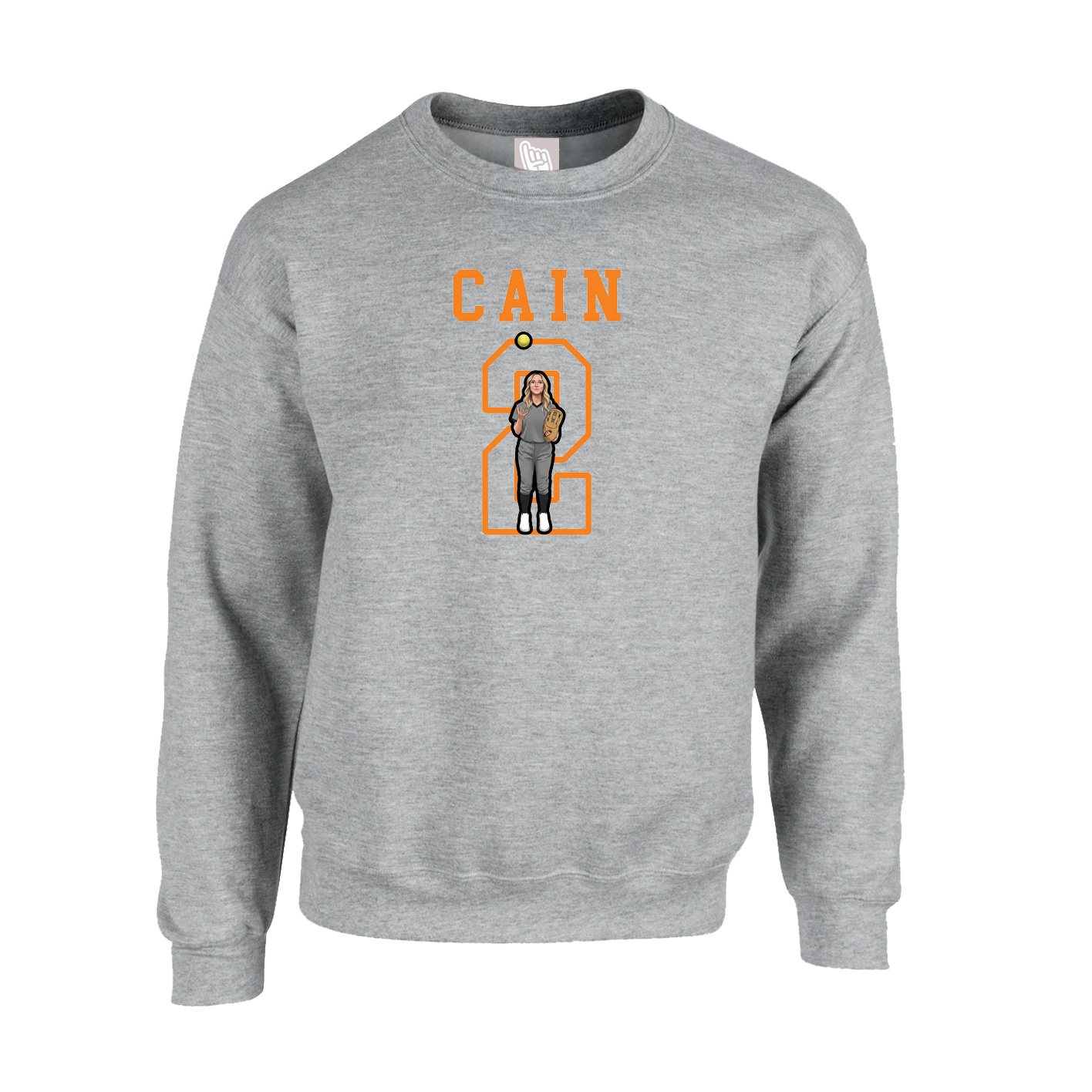 Fleece Crew — Shirsey in Grey