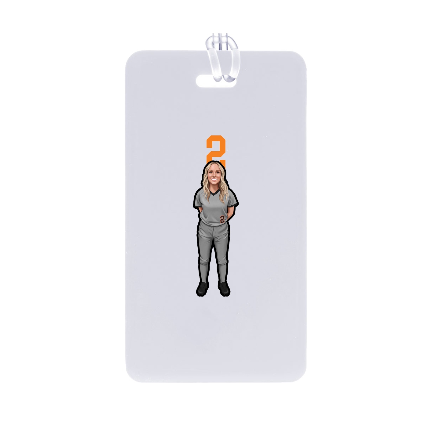 Bag Tag — Number Top in Classic