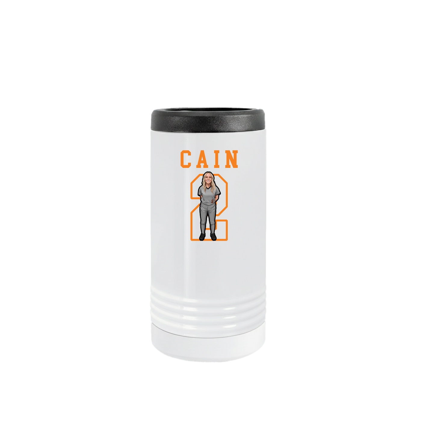 Slim Beverage Holder — Shirsey in White