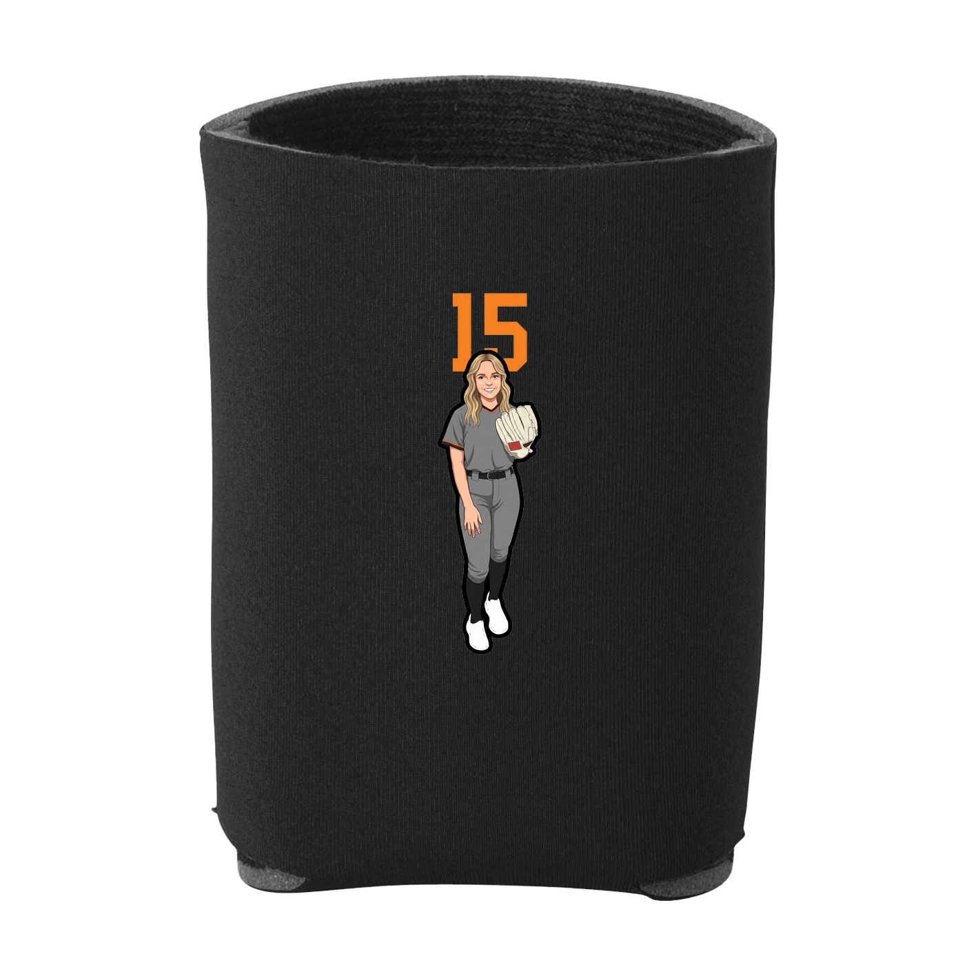 Can Holder — Number Top in Black