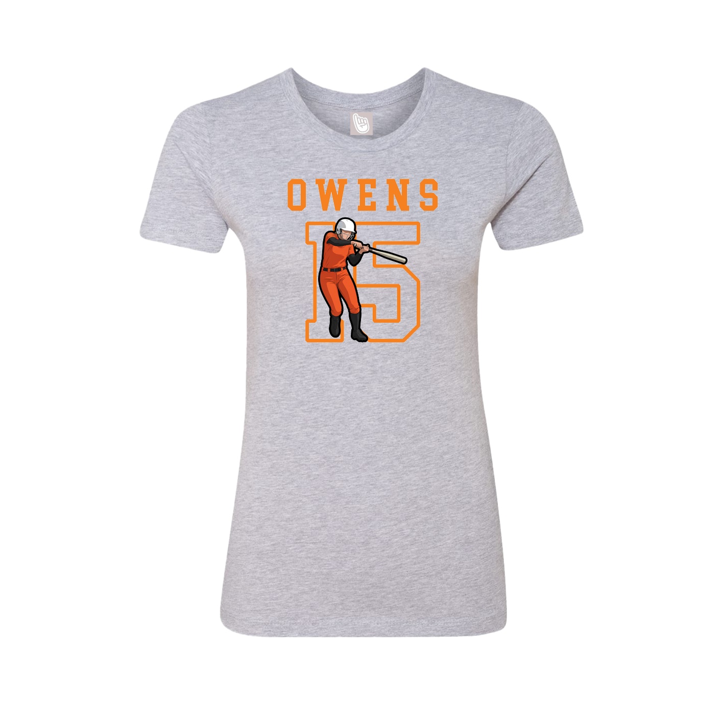 Fitted Women's Tee — Shirsey in Grey