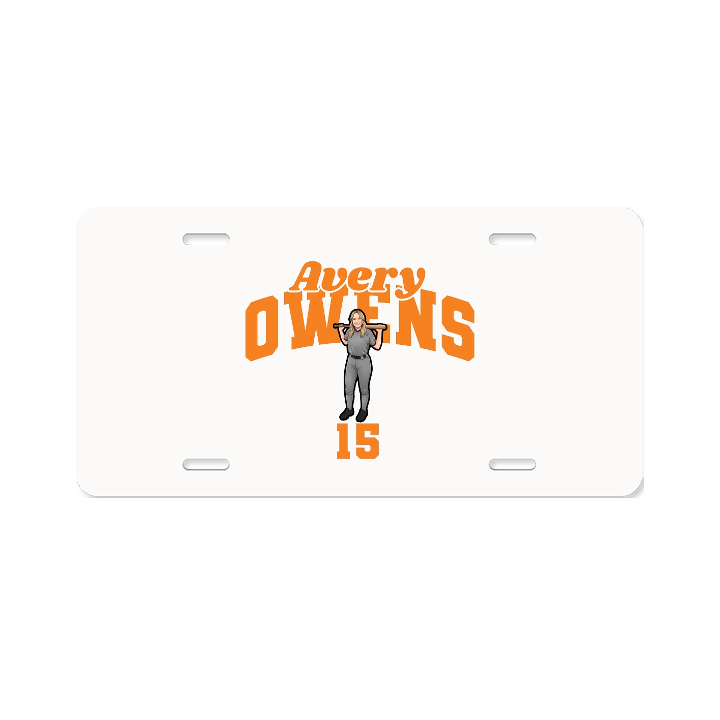 License Plate — Signature Arch in Classic