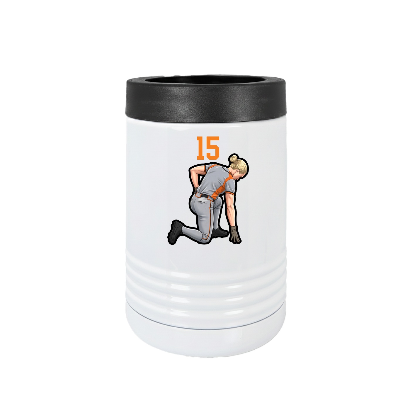 Beverage Holder — Number Top in White