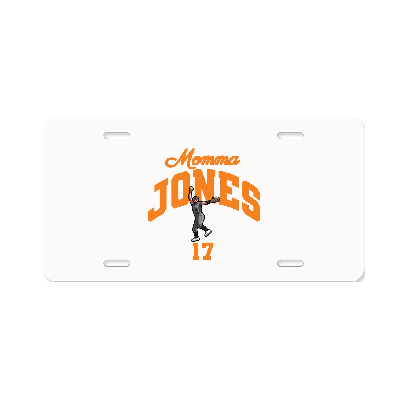 License Plate — Mothers Day Arch in Classic