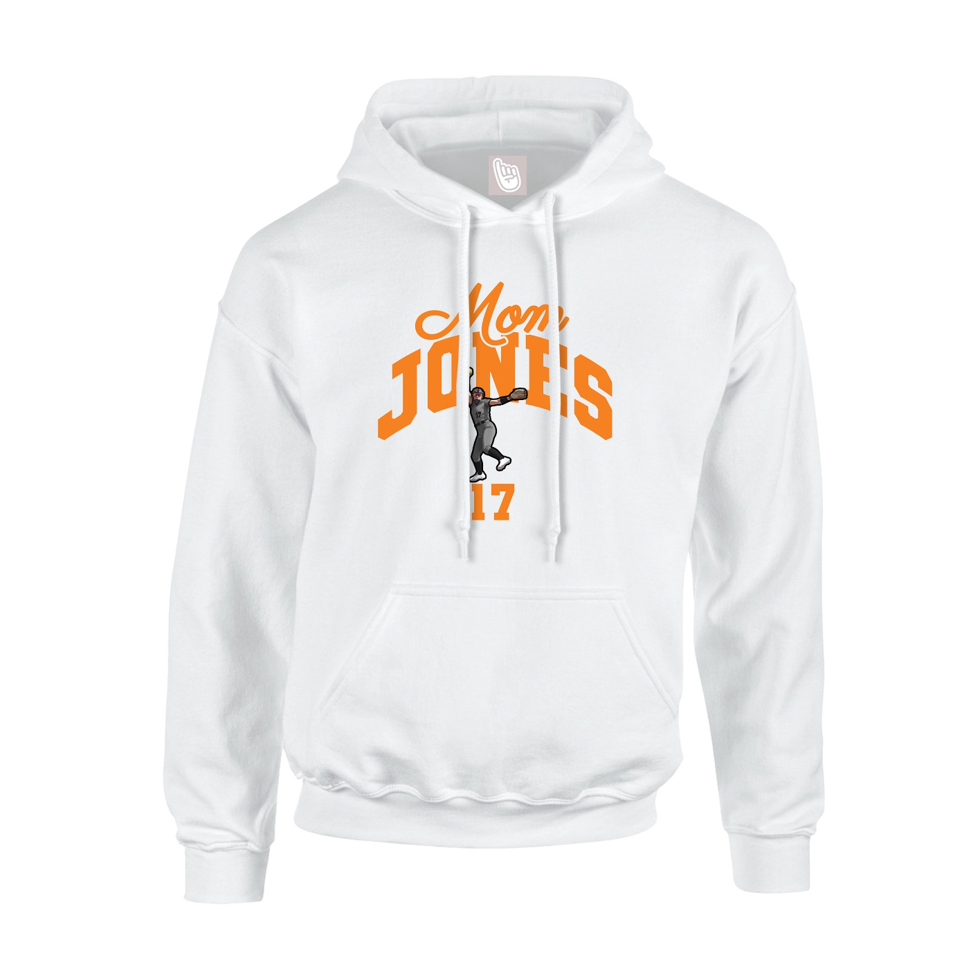Hoodie — Mothers Day Arch in White