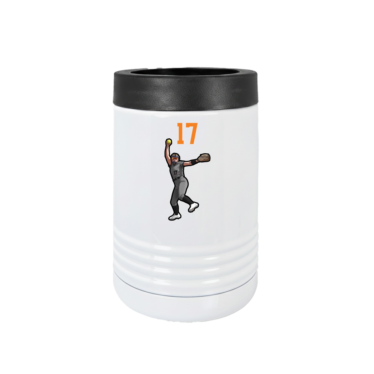 Beverage Holder — Number Top in White