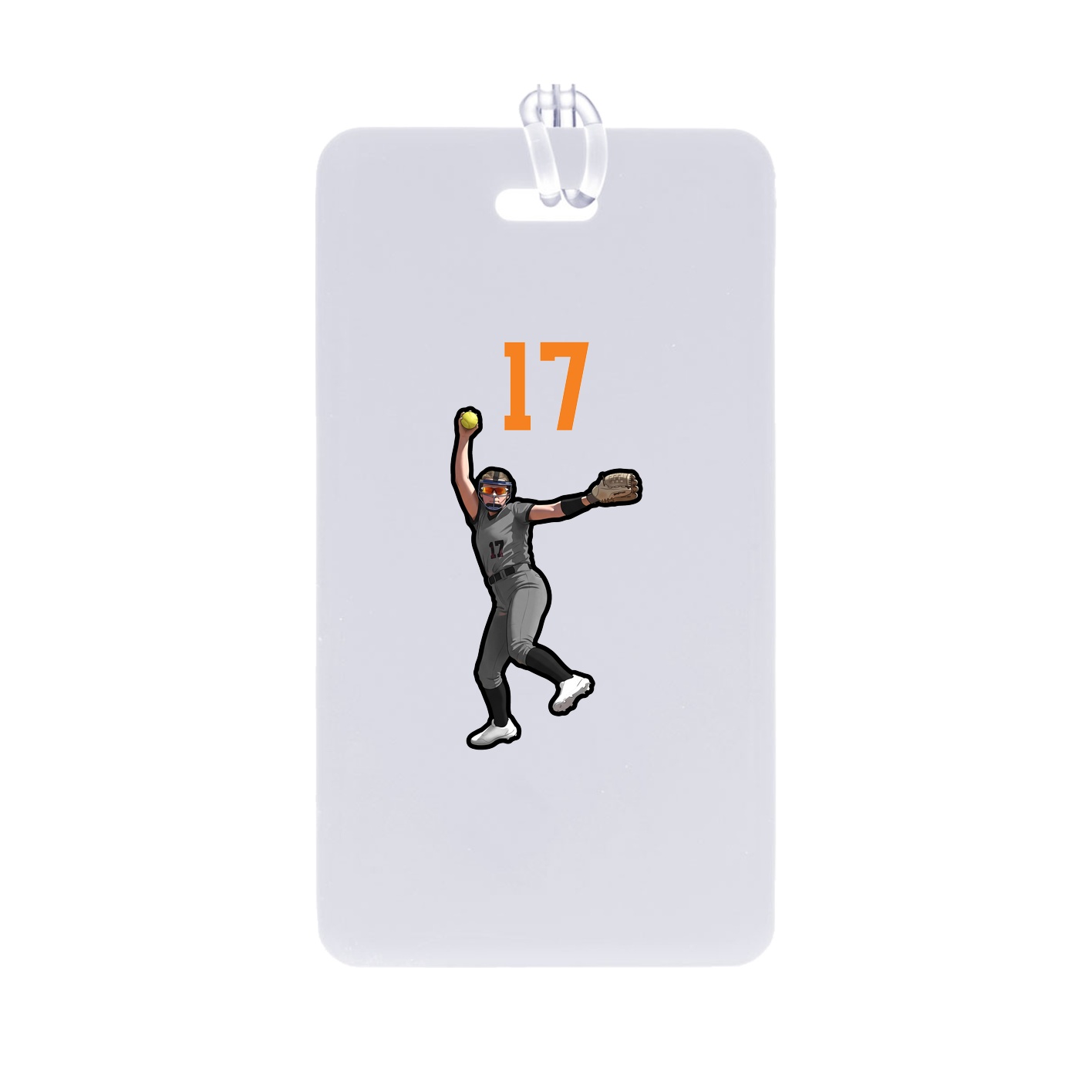 Bag Tag — Number Top in Classic