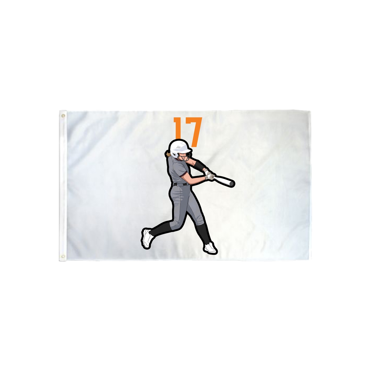 3x5 Flag — Number Top in Classic