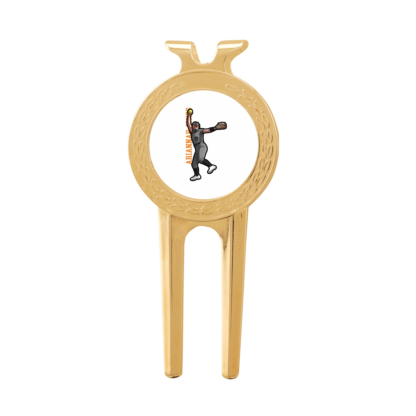 Divot Tool with Ball Marker — Name Vertical in Classic