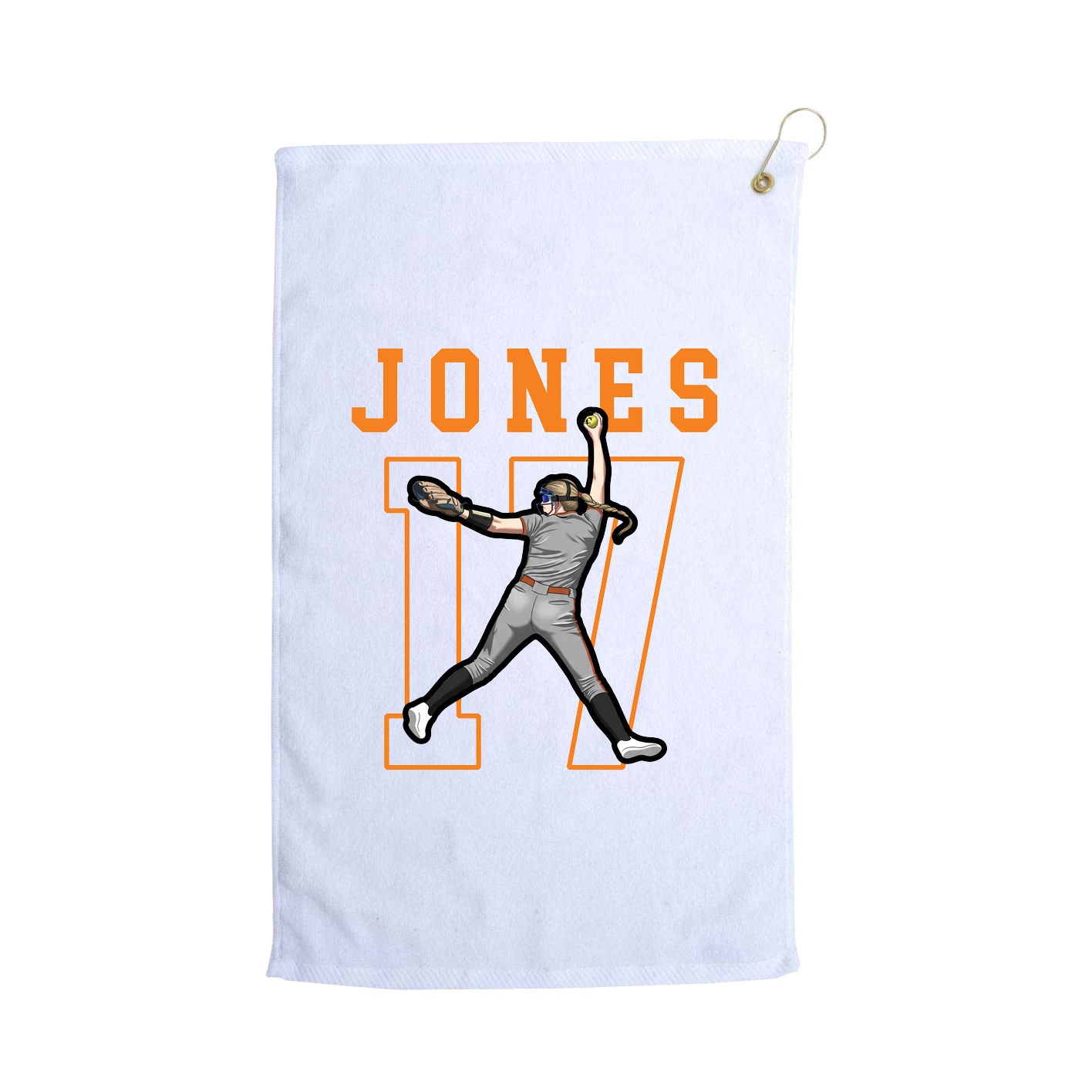 Golf Towel — Shirsey in White