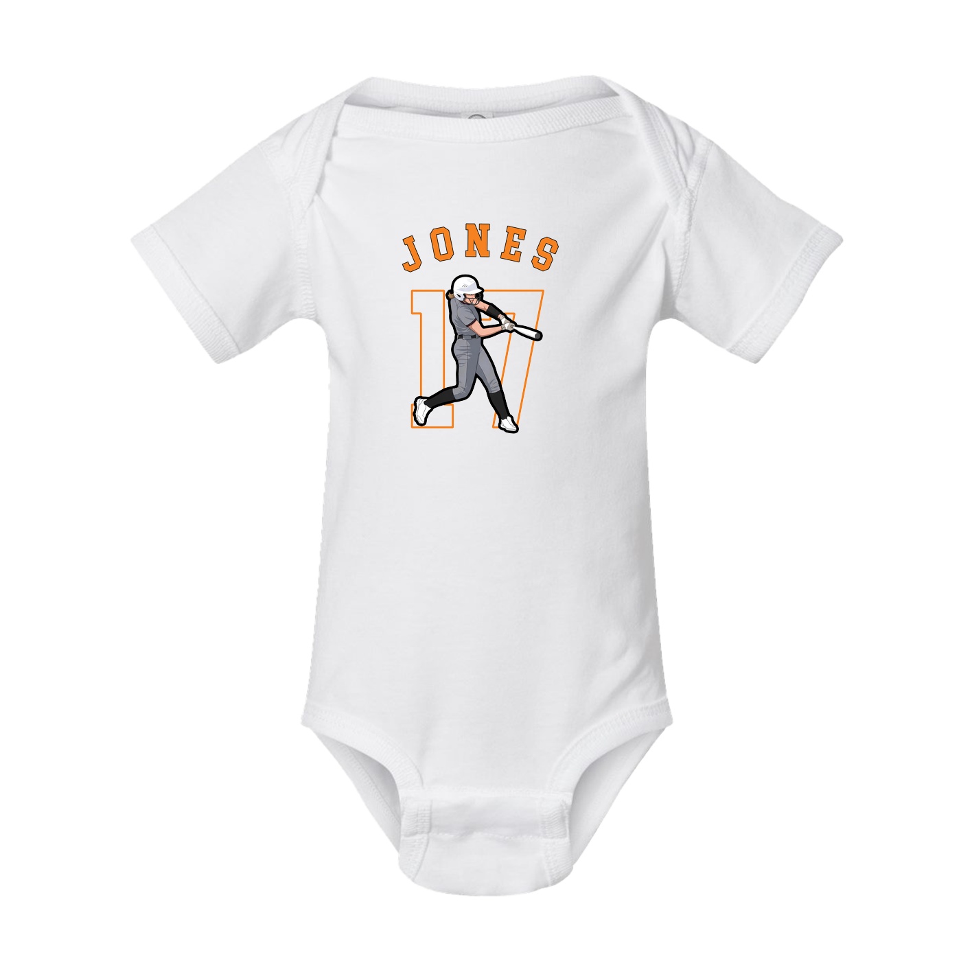 Baby Onesie — Shirsey Arch in White
