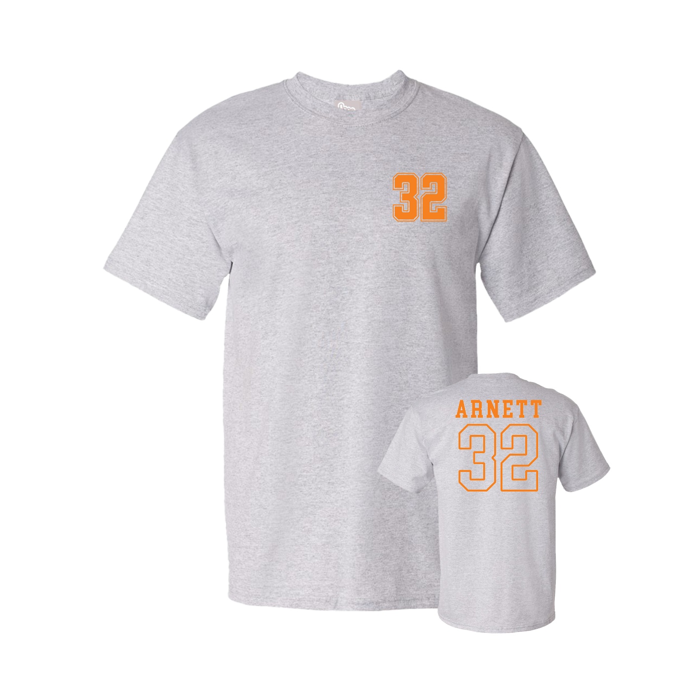 Tee — Chest Back in Grey