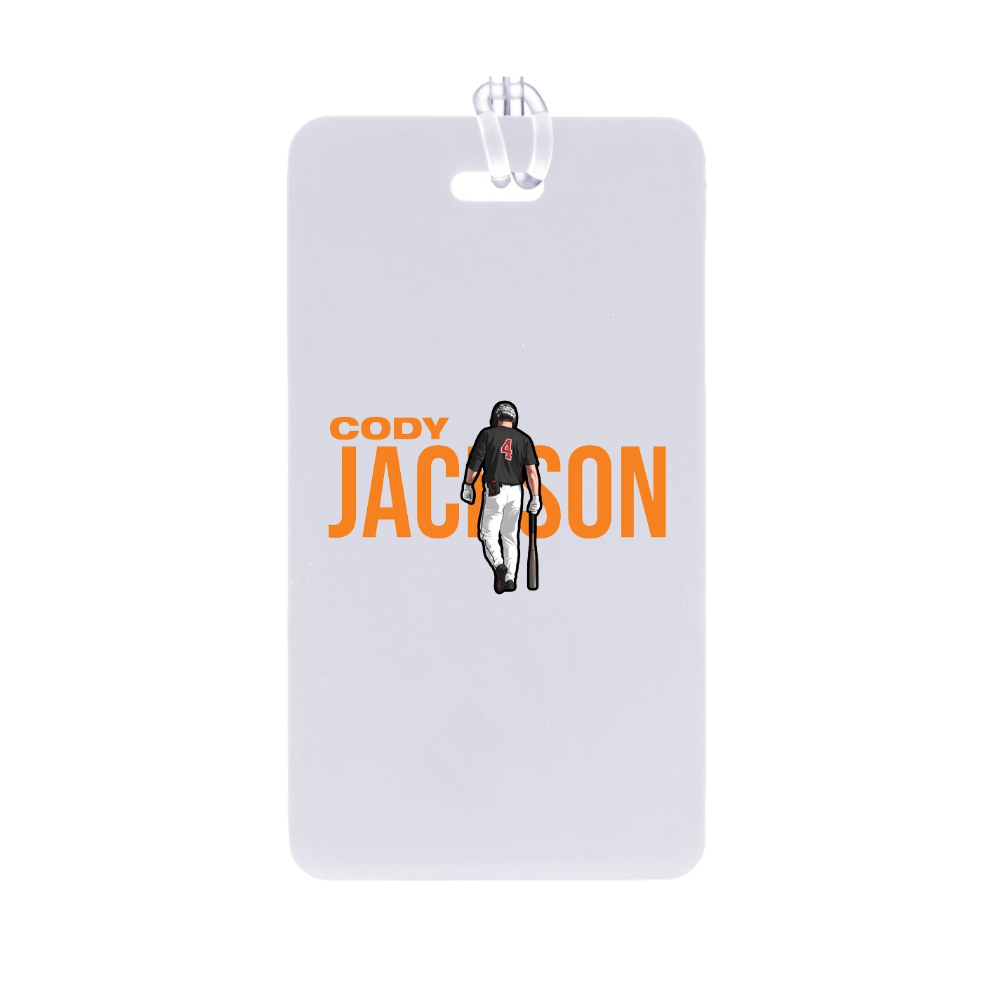 Bag Tag — Player Name in Classic