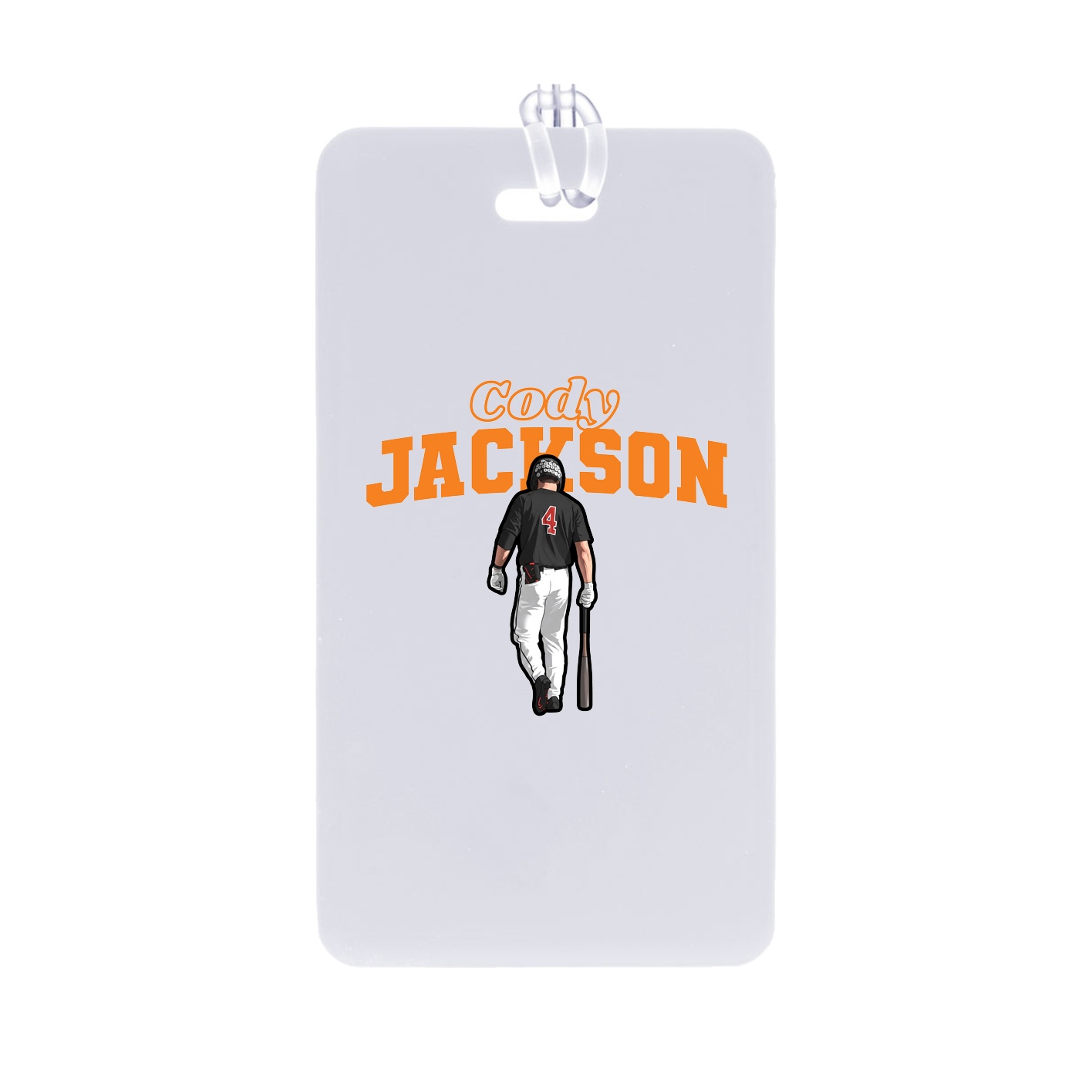 Bag Tag — Name Arch in Classic