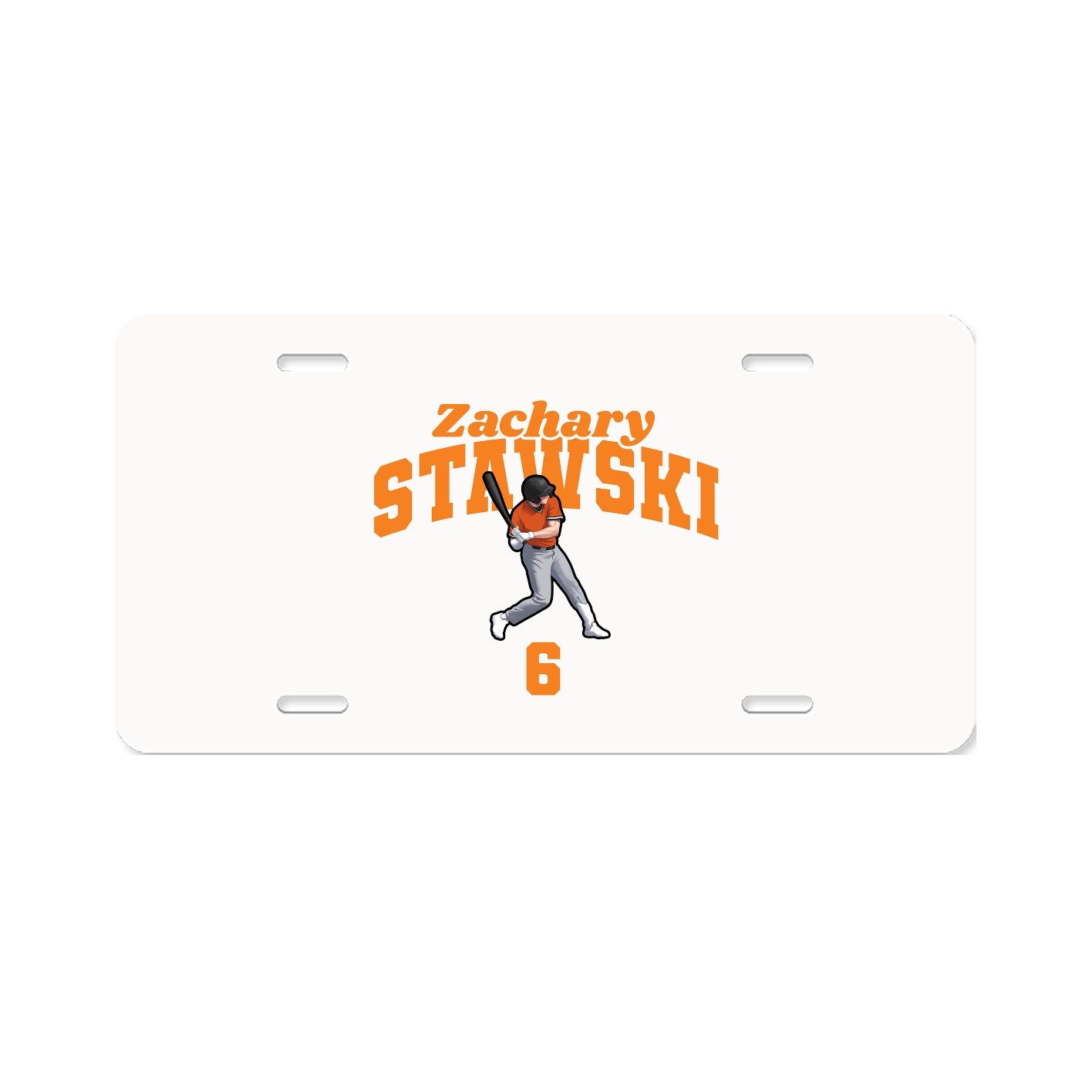 License Plate — Signature Arch in Classic