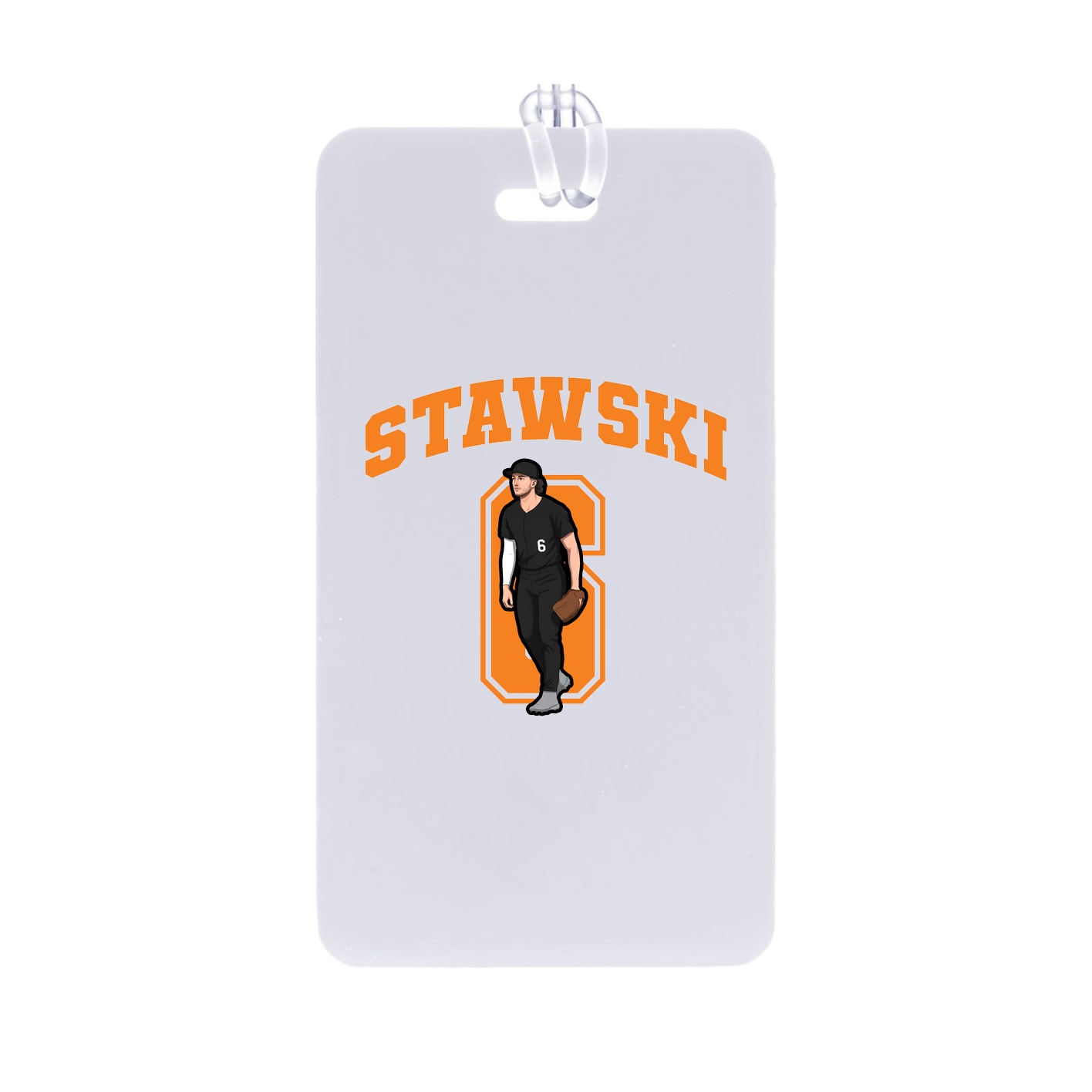 Bag Tag — Number in Classic