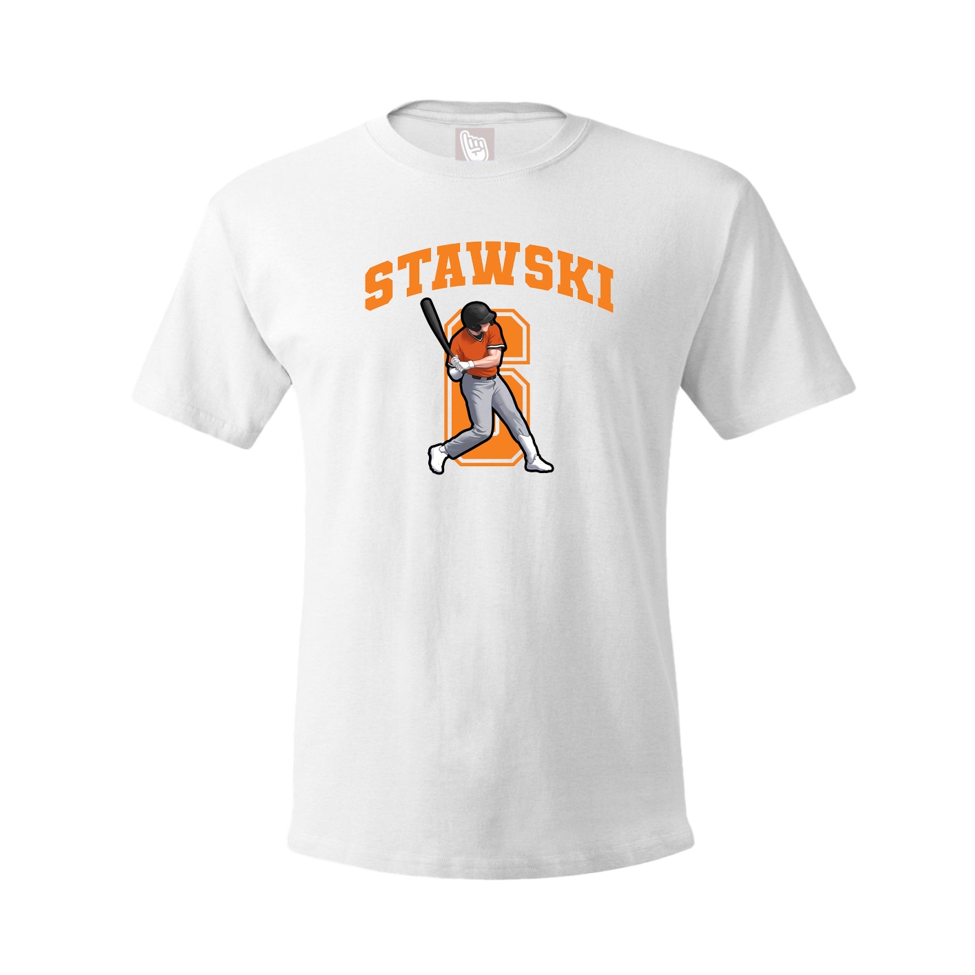 Tee — Number in White